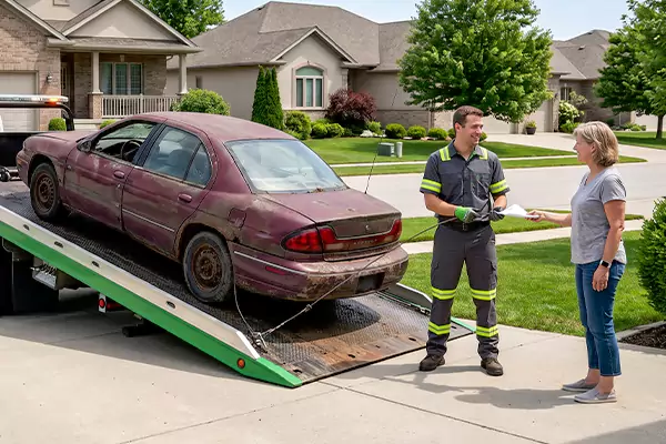Junk Car Disposal in Los Angeles, CA